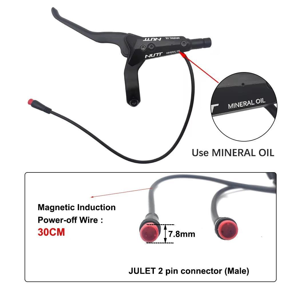 NUTT 4 Piston Y-5 Electric E-Bike Scooter Disc Brake Hydraulic Bicycle