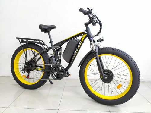 Electric Bicycle Double Motor Smlro V3 Pro 48v 26 Inch 16ah 22.4ah