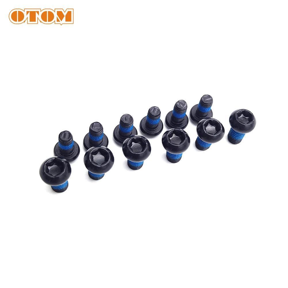OTOM Motorcycle Original Front Rear Brake Disc Mounting Screws Wheel