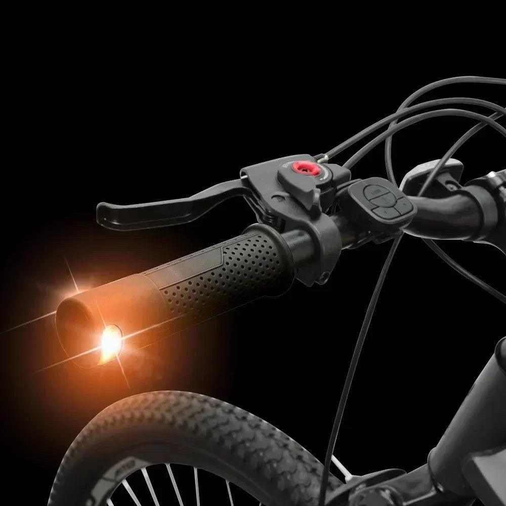LED Warning Turn Signal Light Handle Bar Grips for Dualtron Thunder