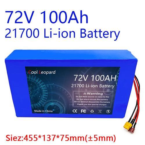 20S 21700 72V 60Ah 80Ah 100Ah ebike Battery Pack,For 84V Electric Bike
