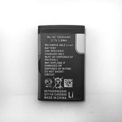 3.7V BL5C BL-5C  Lithium Polymer Phone Battery For Radio Nokia 1100