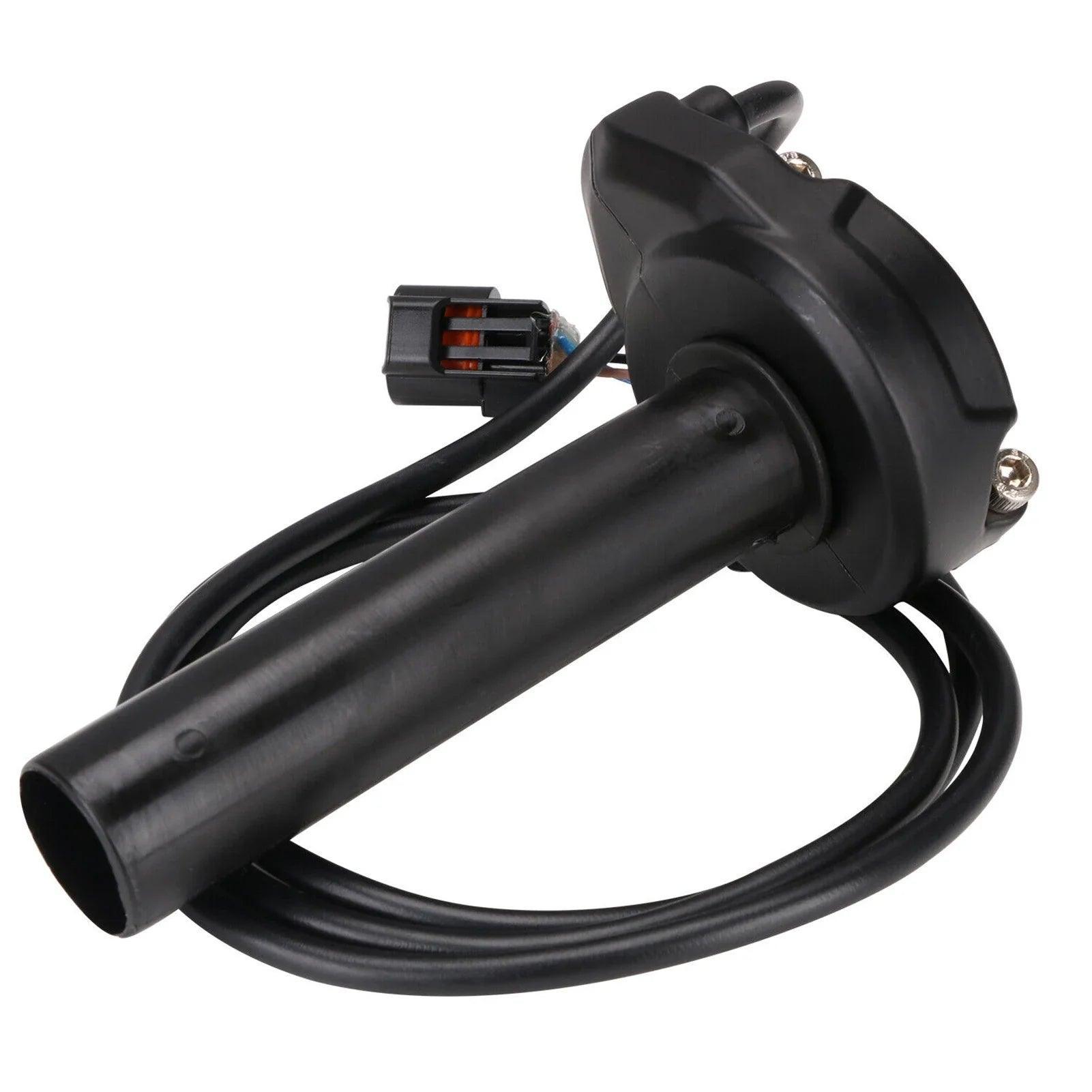 Motorcycle Handle Throttle Clamp Turn Grip Assembly Kit Fit For