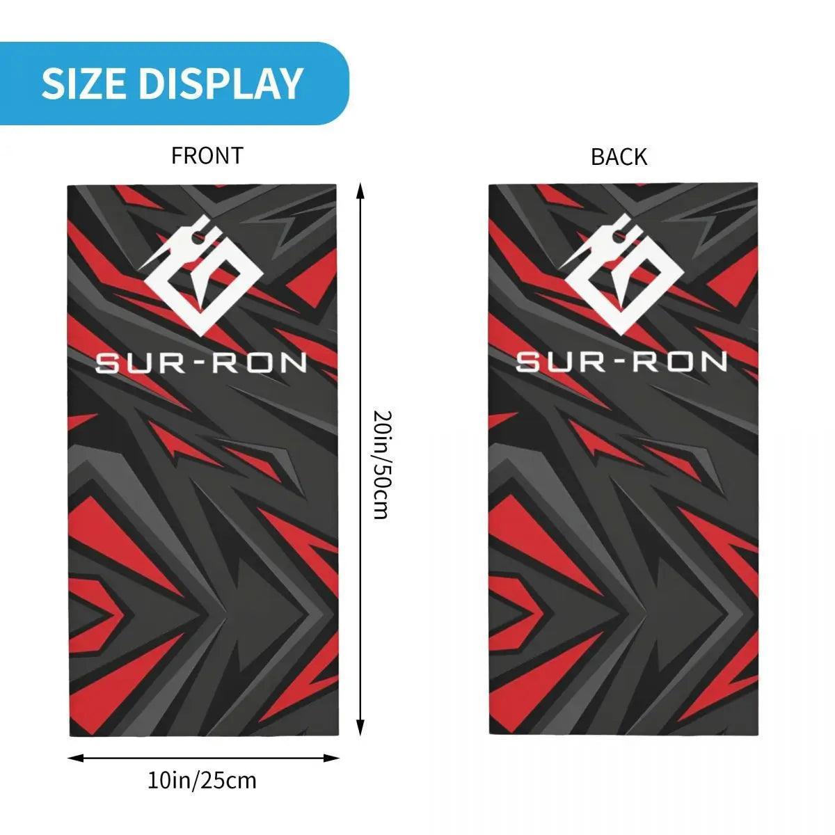 Zany Surron Bandana Neck Cover Motocross Face Scarf Running Unisex