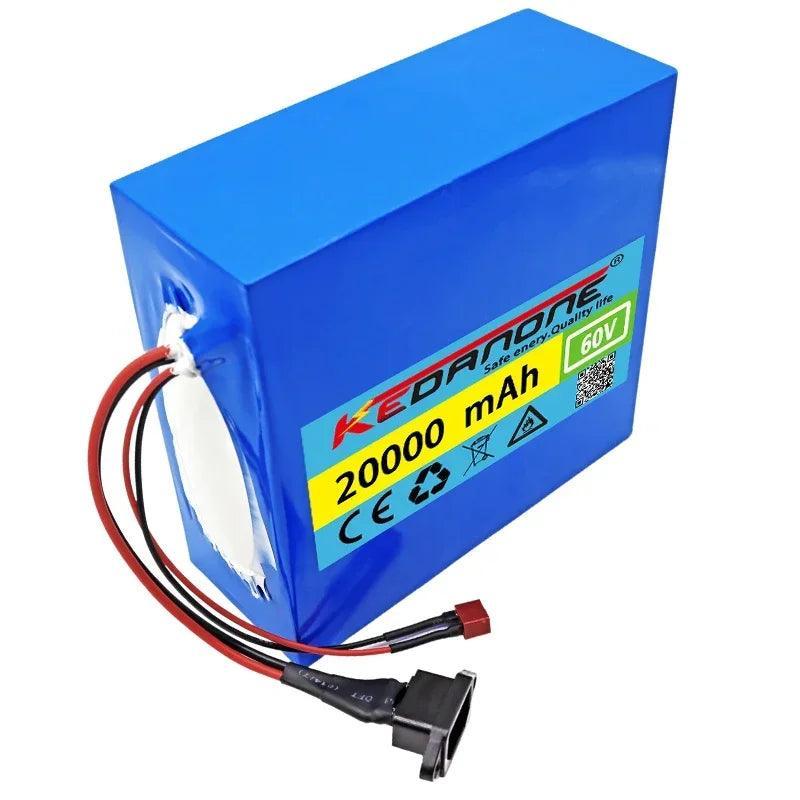 60V20Ah2022 16S4P 21700Lithium Battery Pack 1000W-3000W Electric Bike