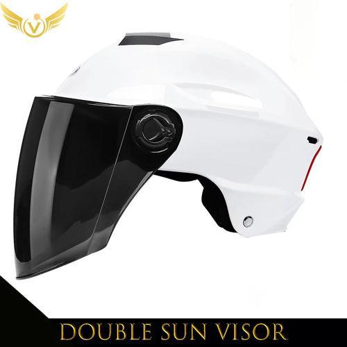 V Electric Scooter Helmet Summer Vespa Chopper Motorcycle Helmets