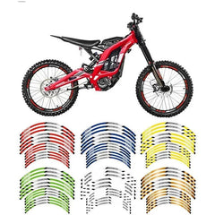 For SUR-RON SURRON Electrlc Bike Off Road Wheel Decals Tape Rim