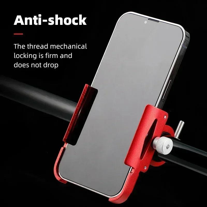 Bicycle Phone Holder 360° Rotation Aluminum Alloy MTB Bike Phone GPS