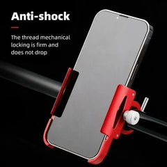 Bicycle Phone Holder 360° Rotation Aluminum Alloy MTB Bike Phone GPS