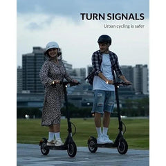 V30PRO Electric Scooter with Turn Signals - 19.9 Miles Range & 18 MPH, 350W Motor, 10" Inner-Support Tires