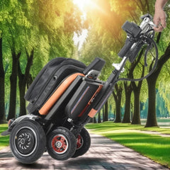 SuperHandy Lightest Foldable 4Wheel Airline Travel Friendly Mobility