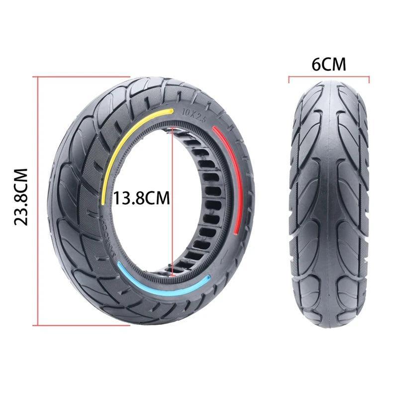 Solid Tire 10 Inch 10X2.5 For Segway Ninebot Max G30 G30P G30LP Gotrax