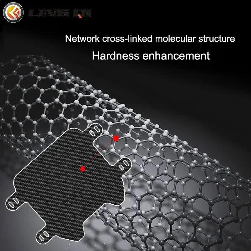 JSE Electric Motorcycle Upgrades Carbon Fiber Number Plate for Surron