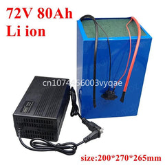 BatterXpert High Capacity 72v 80Ah Li-ion BMS Lithium Ion for 7000w