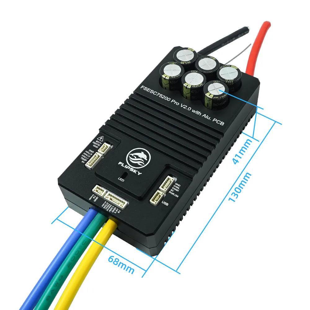 Flipsky 75200 Pro V2.0 With Aluminum Pcb Based On Vesc For Electric