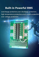 waterproof lithium 72V 100AH li ion battery With BMS for 5000W  8000W