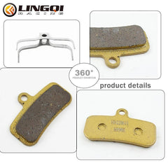 LingQi Motorcycle Transmission System Light Bee X S Silent Brake Pads