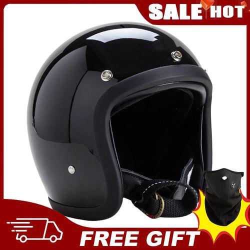 TT&COCASCOS Fiberglass Lightweigh Matte Black Classic Vintage 3/4