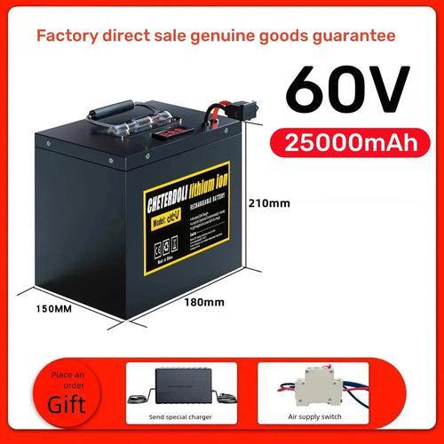 60V 20Ah Ebike Lithium Battery 60V 72V 30Ah 40Ah 50Ah Li ion Battery