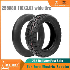 Upgrade  CST Tire 10 inch 10X3.0 80/65-6 Tire Scooter Inflatable Tyre
