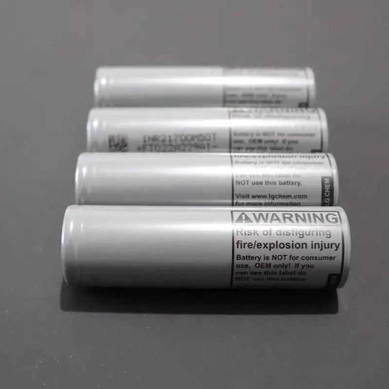 130pcs/lot original 21700 battery 3.7V 21700 аккумулятор 5000mah high