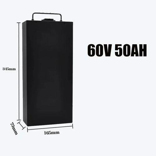 60V 50Ah 18650 Rechargeable Li Ion Battery for 1000w 1500w Citycoco X7