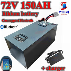waterproof 72V 150Ah lithium ion battery li ion bluetooth BMS APP for