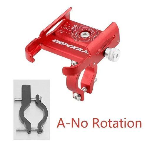 Bicycle Phone Holder 360° Rotation Aluminum Alloy MTB Bike Phone GPS