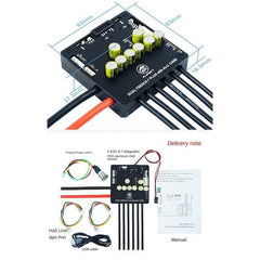 Flipsky V6.7Pro 200A Dual Drive High Current PCB Based On VESC For