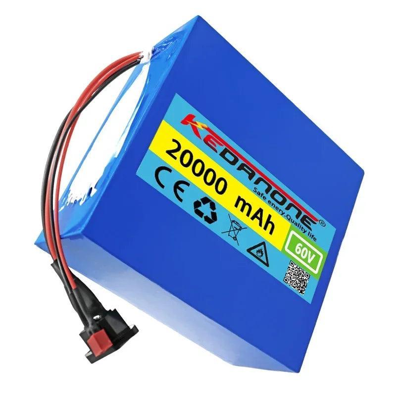 60V20Ah2022 16S4P 21700Lithium Battery Pack 1000W-3000W Electric Bike