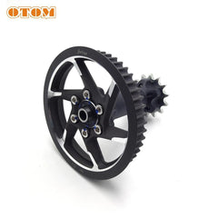 Motorcycle Original Center Axle Sleeve Assembly Aluminum Axis