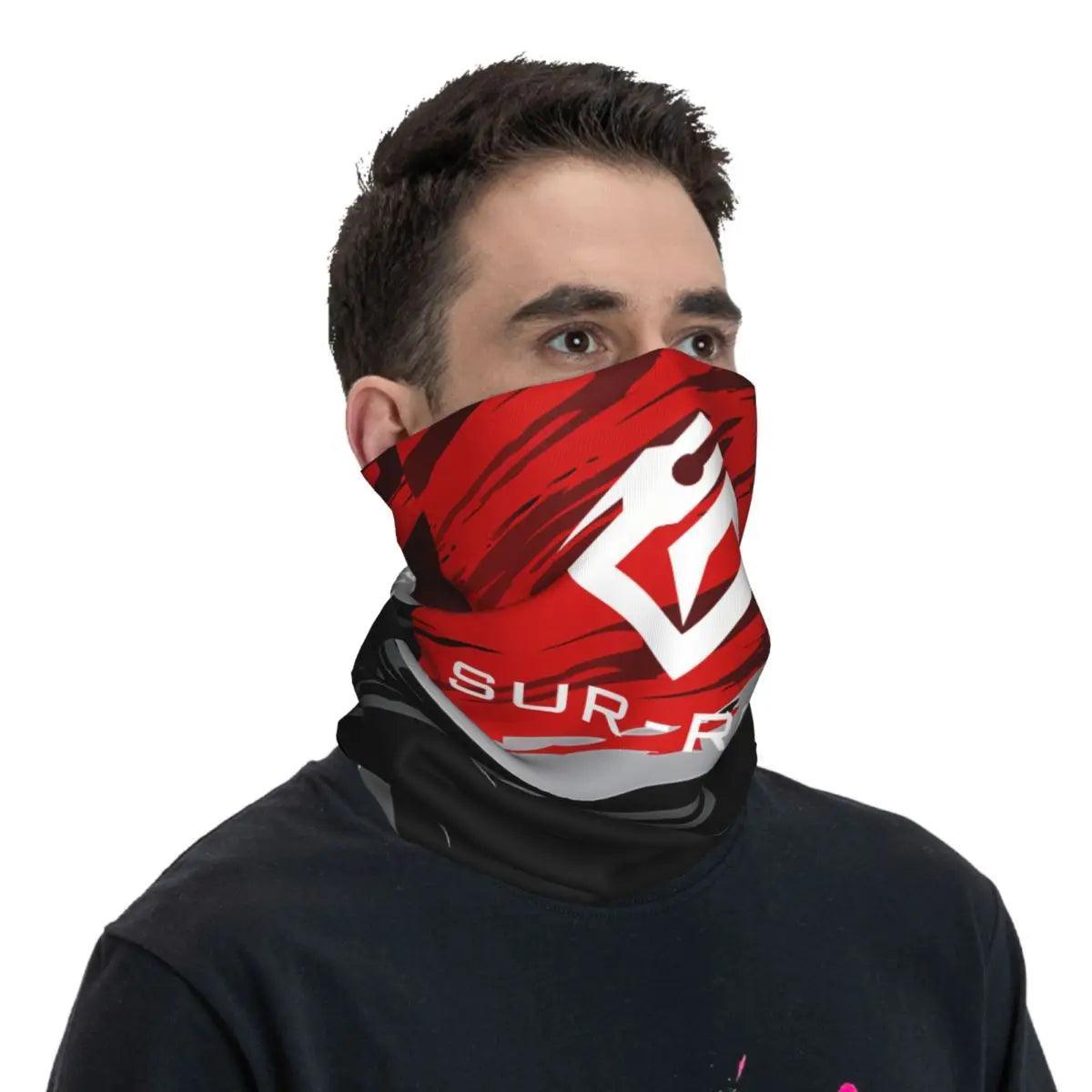 Zany Motocross Bandana Neck Cover Printed Surron Face Scarf Multi-use