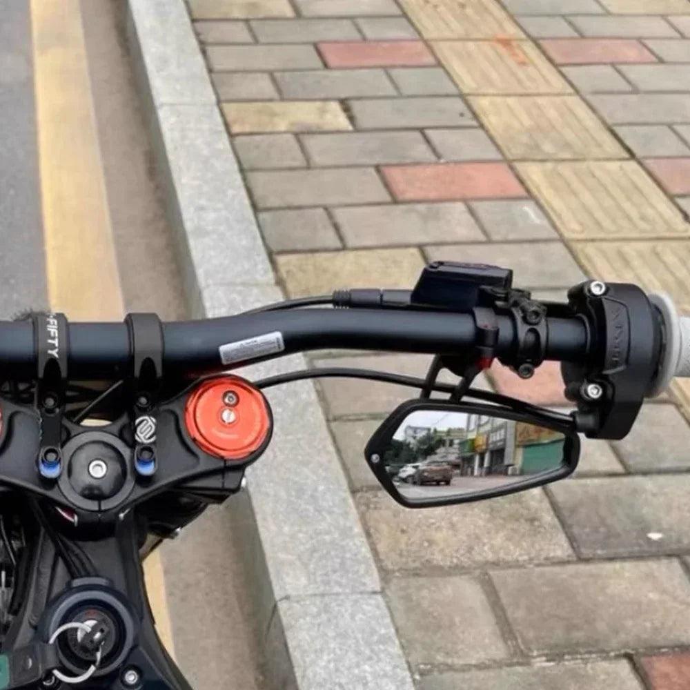For Sur Ron Surron  S X Motorcycle Rearview Handlebar Rearview Mirror