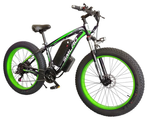 2000W Dual Motor Powerful Electric Bicycle 48V 22.4Ah 26*4inch Fat