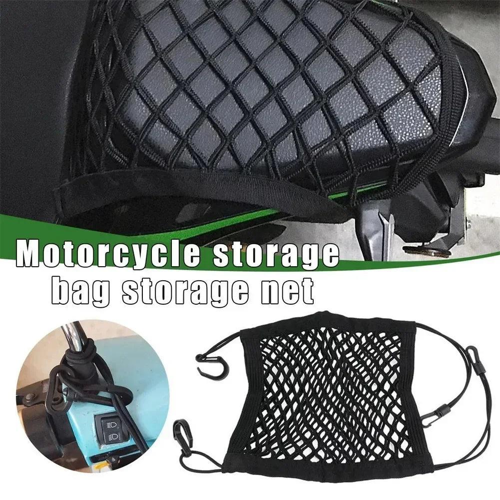 Motorcycle Helmet Storage Trunk Bag Motorcycle Luggage Net Hook Hold