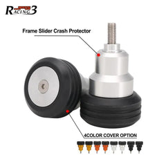 Motorcycle Frame Sliders Crash Protector Falling Protection Pad For