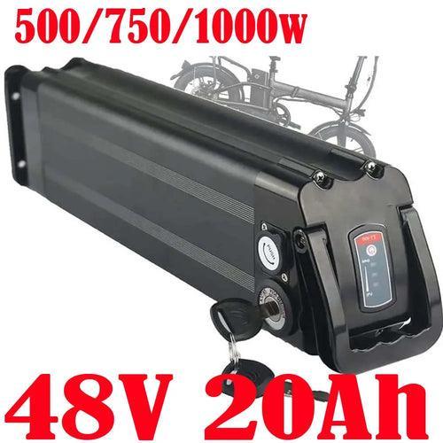 ebike battery 18650 cell 48v battery 48v 20ah Silver Fish lithium ion