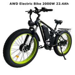 Ebike Smlro V3 Pro 48V22.4AH 2000W Dual Motor Electric Bicycle 26*4.0