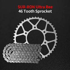 For SURRON Ultra Bee 46 Tooth 46T Sprocket 96 Chain Set Kit Off-road