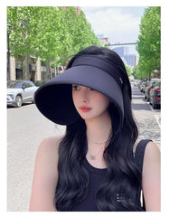 Summer Wide Brim Floppy Visor Hats - Sexikinis Swim