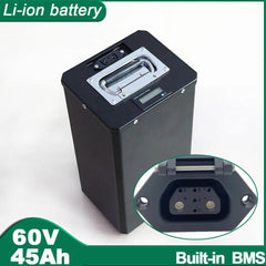 60V 45AH  17S Li-ion With Charger 80A 4000W SOCO Electric Scooter