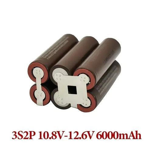HG2 18650 3000mAh 6000mAh 20amps 3S 4S 5S 6S 8S 7.4V 12.6V 14.8V 18V
