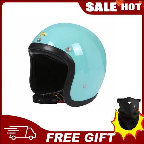TT&COCASCOS Fiberglass Lightweigh Matte Black Classic Vintage 3/4