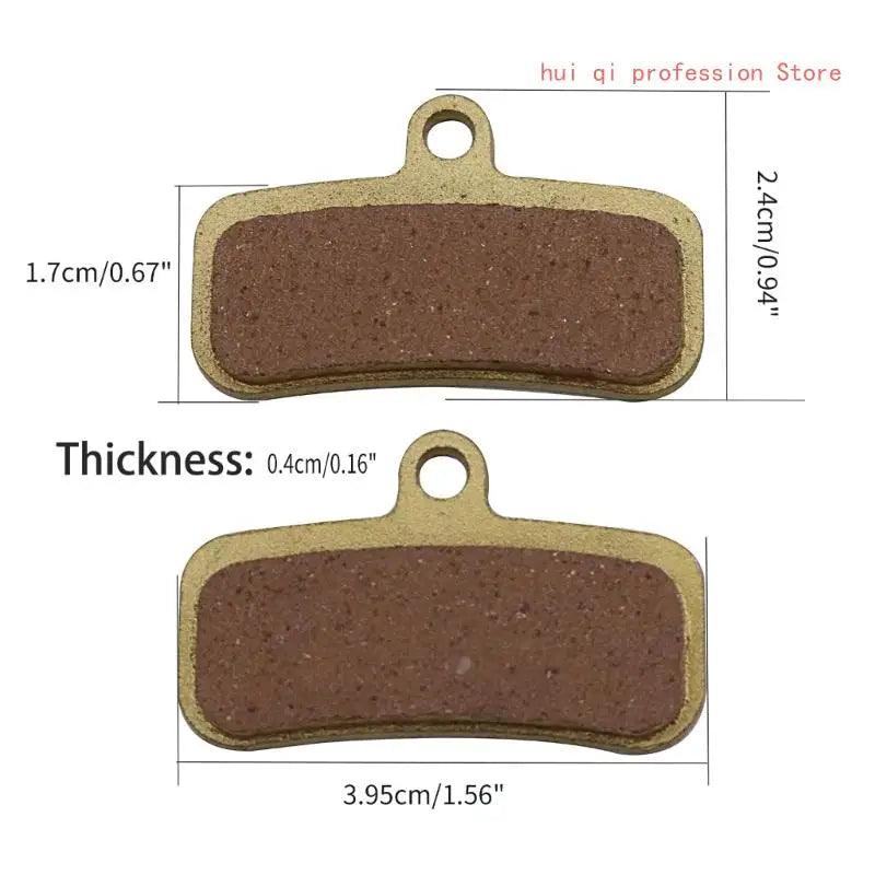 1 Pair Motorcycles Front and Rear Silents Brake Pads Disc Brake Pads