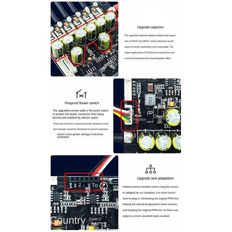 Flipsky V6.7Pro 200A Dual Drive High Current PCB Based On VESC For