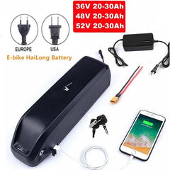 Electric bike battery e-bike ebike 36v 20ah 48v 30ah 52v 20ah china