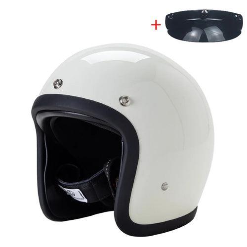 TT&COCASCOS 500TX Vintage Motorcycle Open Face Helmet Japan Technology