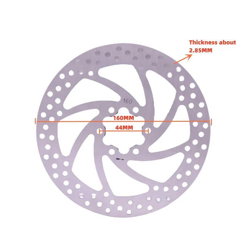 Electric Scooter Bicycle Brake Rotor 140/160/180/203/220mm Disc Rotor