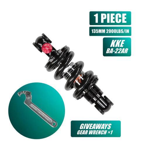 KKE 135mm 2000LBS/IN Variable Damping Shock Absorber for Electric