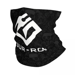 Sur Ron 3 Wht Pullover Hoodie Bandana Neck Gaiter Motorcycle Club